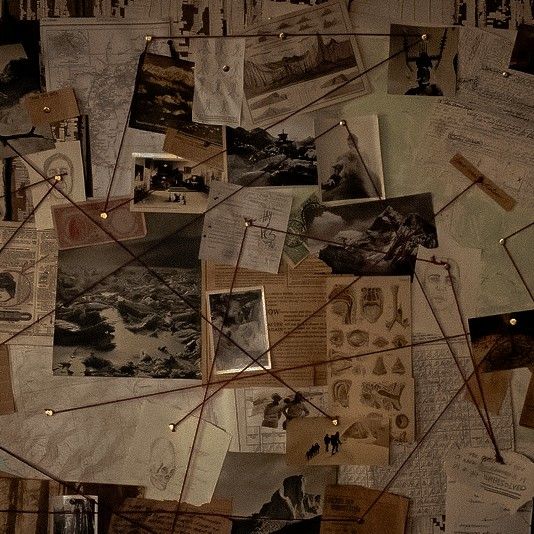 Murder mystery investigation board